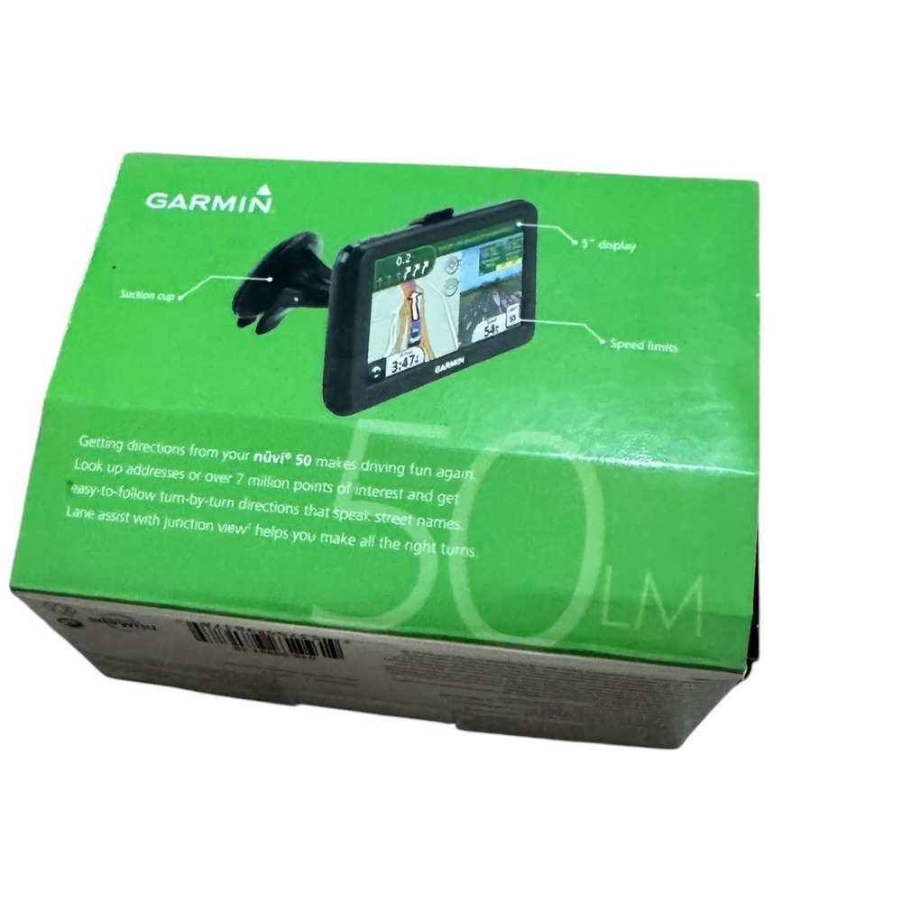 Garmin nuvi 50LM 5-inch Portable GPS Navigator with Lifetime Maps Black - Picture 3 of 8